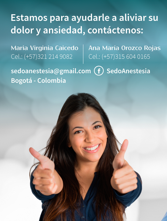 Sedacion anestesia en Bogota odontologia cirugia vascular tratamientos de fertilidad