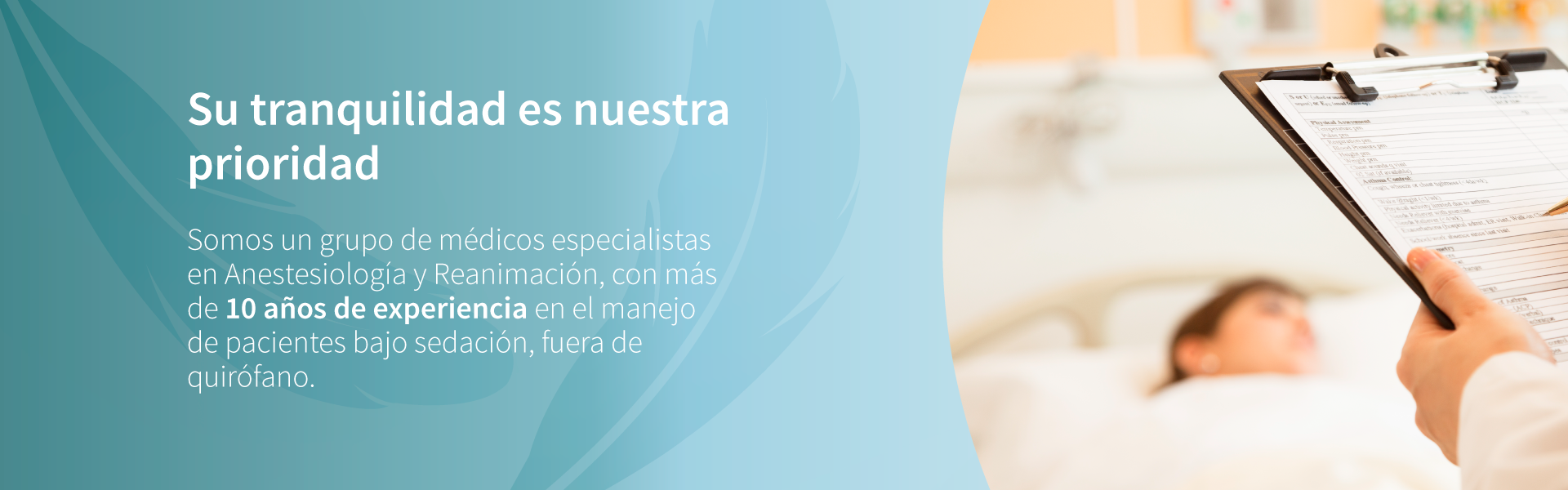 Anestesiologia y Reanimacion con experiencia